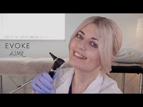 ASMR Doctor Ear Exam/Cleaning & Hearing Test | Otoscope, Whispers, Fizzing Sound, Personal Attention