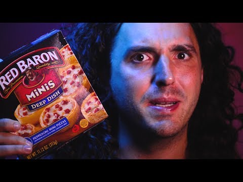 Red Baron Mini Deep Dish Pizza Taste Test ASMR Mukbang Review 먹방