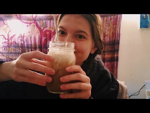 ASMR make some vanilla cold-foam with me☕