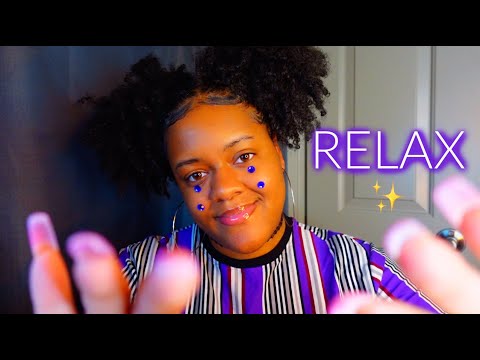 ASMR - Face Touching, Adjustments & Close Whispers for Instant Relaxation 💜