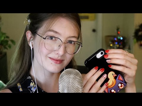 ASMR Phone Screen & Case Tapping (No Talking)