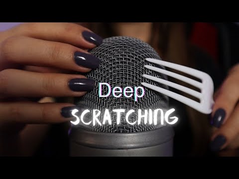ASMR Mic Scratching (No Talking) | Deep Brain Scratching