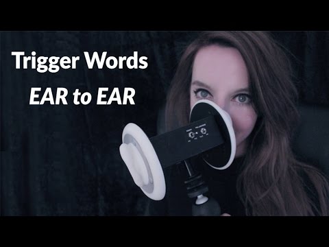 ASMR Triggers Words, Tapping & Mouth Sounds (3Dio Whisper EAR to EAR) 🎧 Zzz
