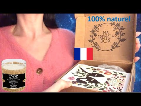 ASMR * UNBOXING produits français 100% naturels * promo Cyor 10 jours* Mafrenchbox