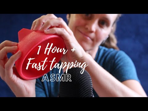 ASMR 1 Hour Fast Tapping No Talking