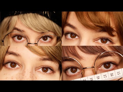 ASMR 4 SUPER Close Up Roleplays! Nurse Checkup, Witch Healing, Haircut, Seamstress (with ACCENTS!)
