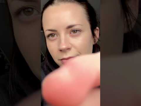 face touching and tapping asmr