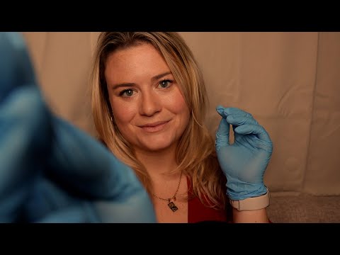 ASMR | POV: Calming sports physical 👩🏼‍⚕️ ⚽️ 🏈 (soft spoken medical exam for anxiety and sleep)