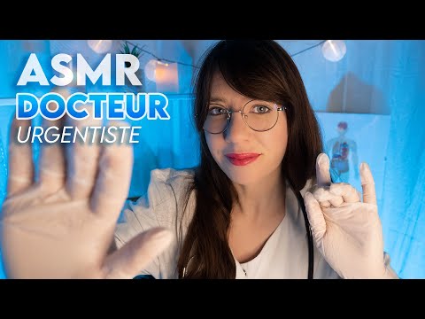ASMR FR | Roleplay médical 👩🏻‍⚕️ Urgentiste - Examen/Test
