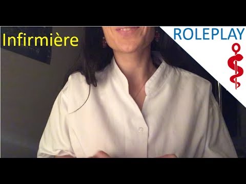 { ASMR FR } Roleplay infirmière * whispering * chuchotement