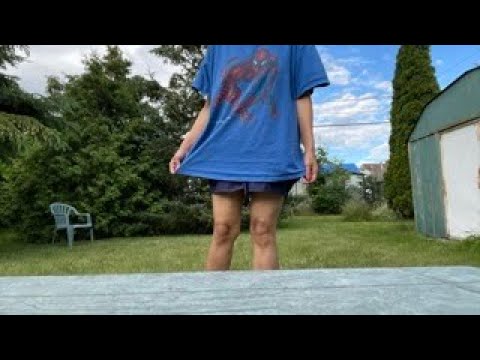ASMR Tapping and Scratching Whispering (Nature Sounds, Feet Legs Visuals) 🍃🪵🌲🌲🌲🍃🍃🍃🍃🍃🌾