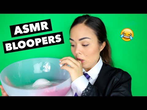 FUNNY ASMR BLOOPERS 🤣 100k subs special!