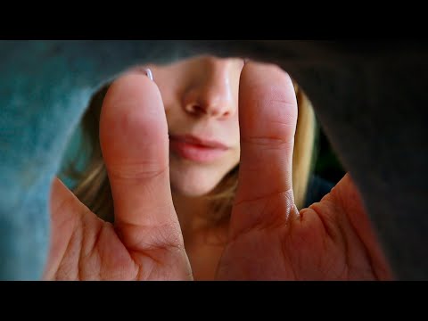 ASMR Shh..it's OK 🌧️ | Hand Movements Anxiety Relief | Cocoon Trigger | Close Finger Flattering