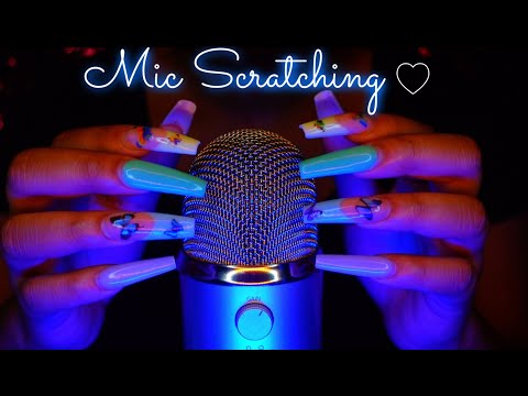 ASMR - MIC SCRATCHING FOR RELAXATION ♡😴 (SUPER CALMING✨💤)