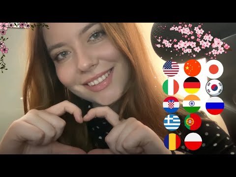 ASMR | Saying ' I LOVE YOU ' In Different Languages 💘 Softly Whispers✨