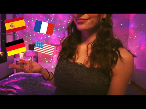 ASMR | Repeating my Intro in Different Languages