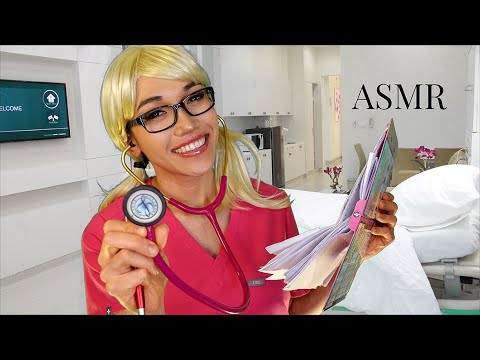 ASMR Nurse Takes Care of You When You're Sick (Personal Attention, Soft Spoken)