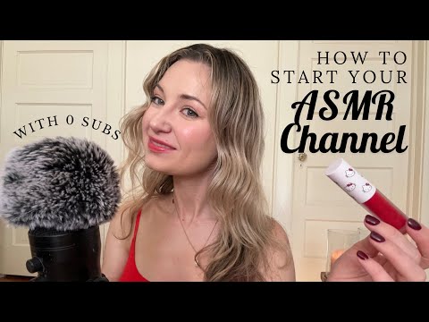 ASMR Get Ready With Me | How To Finally Start Your ASMR YouTube Channel!