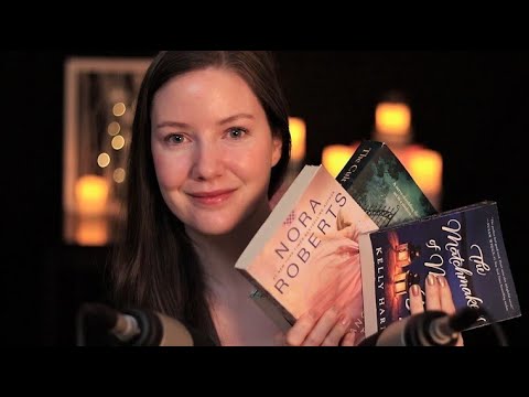 [ASMR] BOOKS 📚 | Chatting About the Books I'm Currently Re-Reading | Whispers | Soft Speaking |