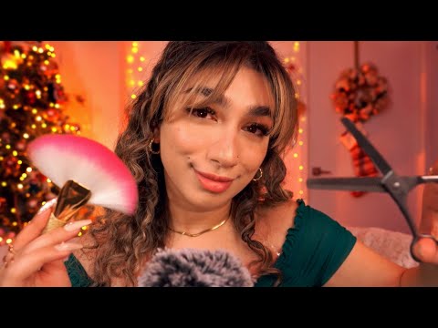 ASMR • YOU NEED THIS CLEANSE FOR 2023! (plucking negative energy, affirmations, kisses, scooping)
