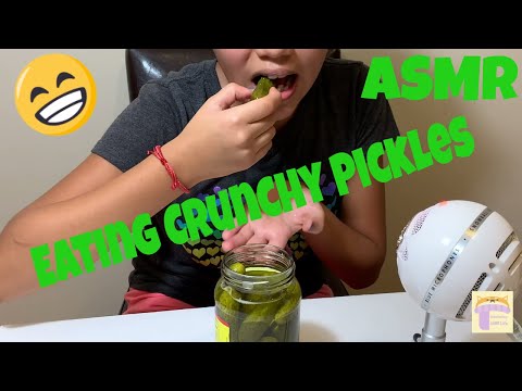 Pickle ASMR Eating Sounds | Crunch |Intense | Mouth Sounds