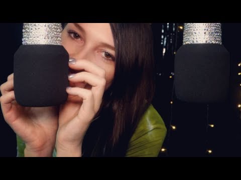 ASMR Microphone Scratching | Mouth Sounds & Soft Whispers