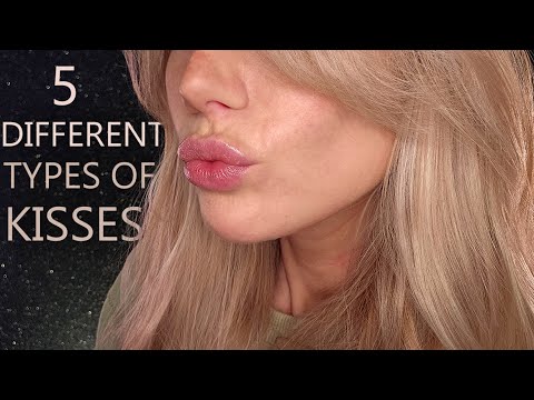 Close-Up ASMR | Kisses for Anxiety Relief