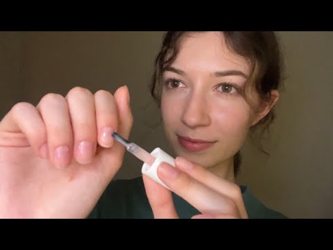 ASMR chatting with you for 45 minutes (while doing my nails)