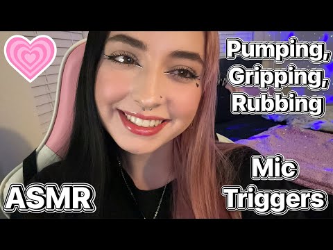 ASMR | Mic Triggers (Mic Pumping, Gripping, Rubbing, Tapping etc..) ♡