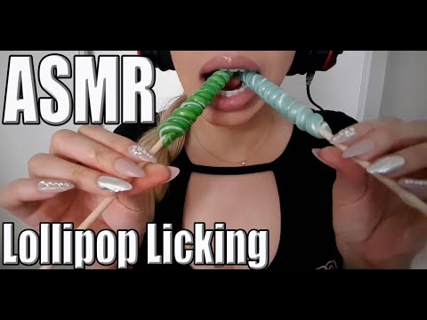 {ASMR} 2 lollipops 1 Gem | lollipop sounds