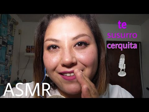 ASMR en español - SUSURROS bien CERQUITA de tus oídos para DORMIR PROFUNDO 👄💤