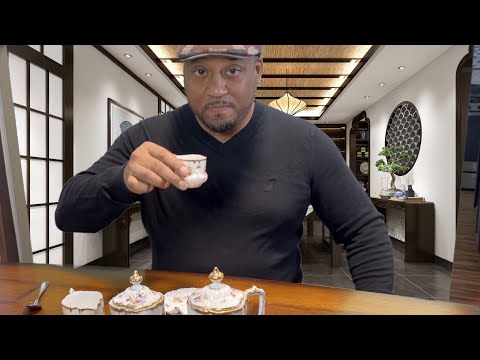 ASMR Tea Time Roleplay: Whispered Confidences and Soothing Sounds