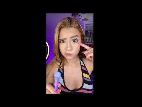 ASMR BUT THERES SOMETHING IN YOUR EYE  👀 #shorts Asmr tiktok relaxing video for sleep ❤️💤😴