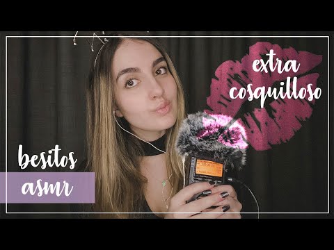 ASMR en español - Te lleno los oídos de BESITOS y MOUTH SOUNDS - Ale ASMR