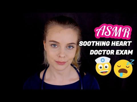 ASMR Soothing Heart Doctor Exam RP - Ear-to-Ear Whispering