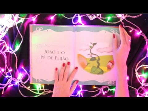 🎧[ASMR KIDS]👂 - Leitura de contos clássicos |BINAURAL| - Vídeo para relaxar e dar soninho