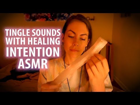 REIKI TINGLE SOUNDS WITH HEALING INTENTION  ASMR