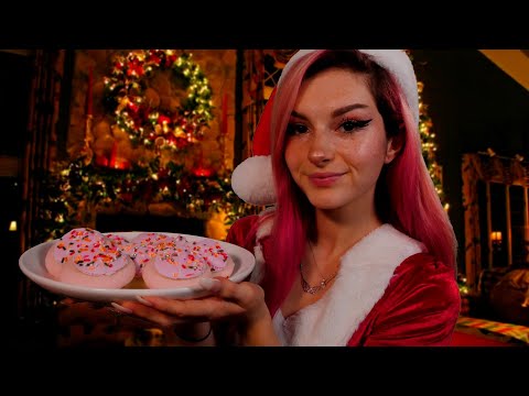 [ASMR] Mrs. Clause Takes Care of You on Christmas Eve