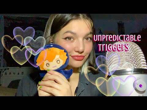 ASMR | Unpredictable Fast and Aggressive Trigger Assortment | Gripping, Tapping, Scratching, More