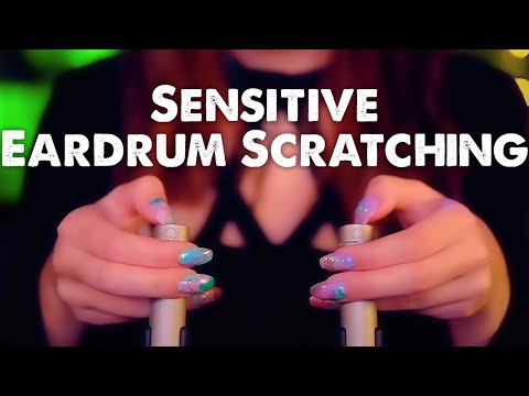 ASMR Sensitive Eardrum Scratching 💎 No Talking, Rode Nt5