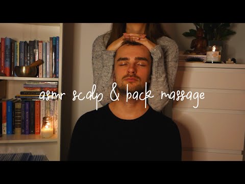 asmr po polsku 🌙 masaż głowy & ramion 💆🏻‍♂️ *scalp massage* (polish whisper, real person)