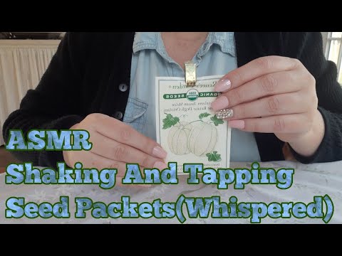 ASMR Shaking And Tapping-Seed Packets (Whispered)