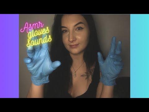 ASMR| gloves sounds and hand movements
