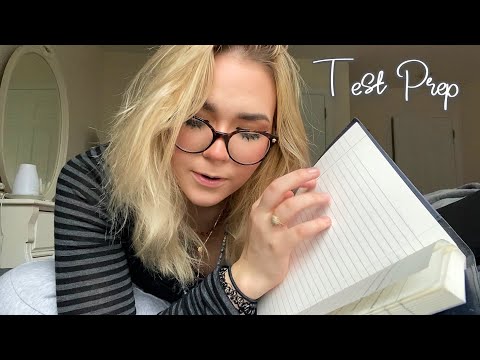 ASMR Study with Me 📚 (tapping, typing, page turning, writing)