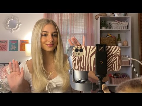 ASMR Triggers In My Mirror 💟 Tapping, Scratching, Mirror Tapping