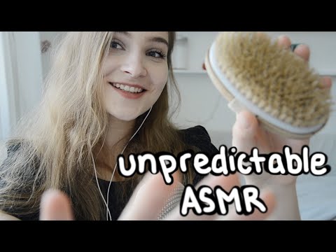 ASMR Unpredictable triggers || setting and breaking the pattern