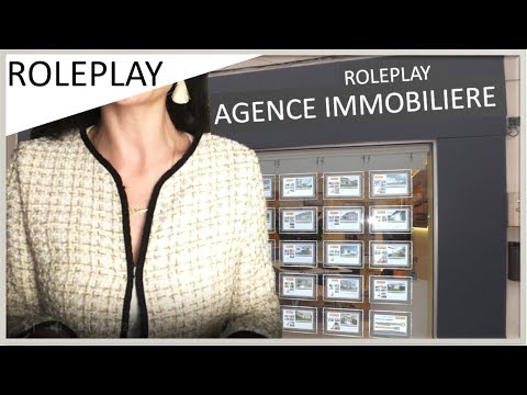 {ASMR} ROLEPLAY agence immobilière