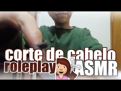 ASMR Roleplay: HAIRCUT (Vídeo para relaxar e dar sono/To relax and to sleep)