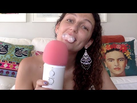 ASMR Q&A (gum chewing & BUBBLES! part 3) ✨✨