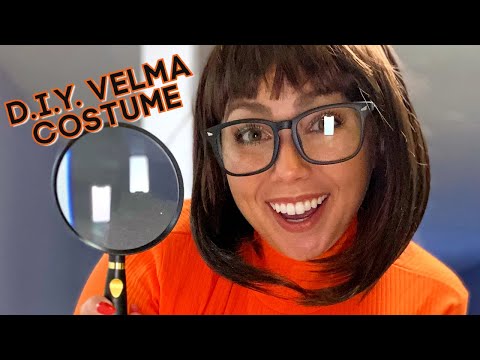 ASMR| diy Velma costume (Scooby-Doo Halloween🎃  w/ AMAZON LINKS)